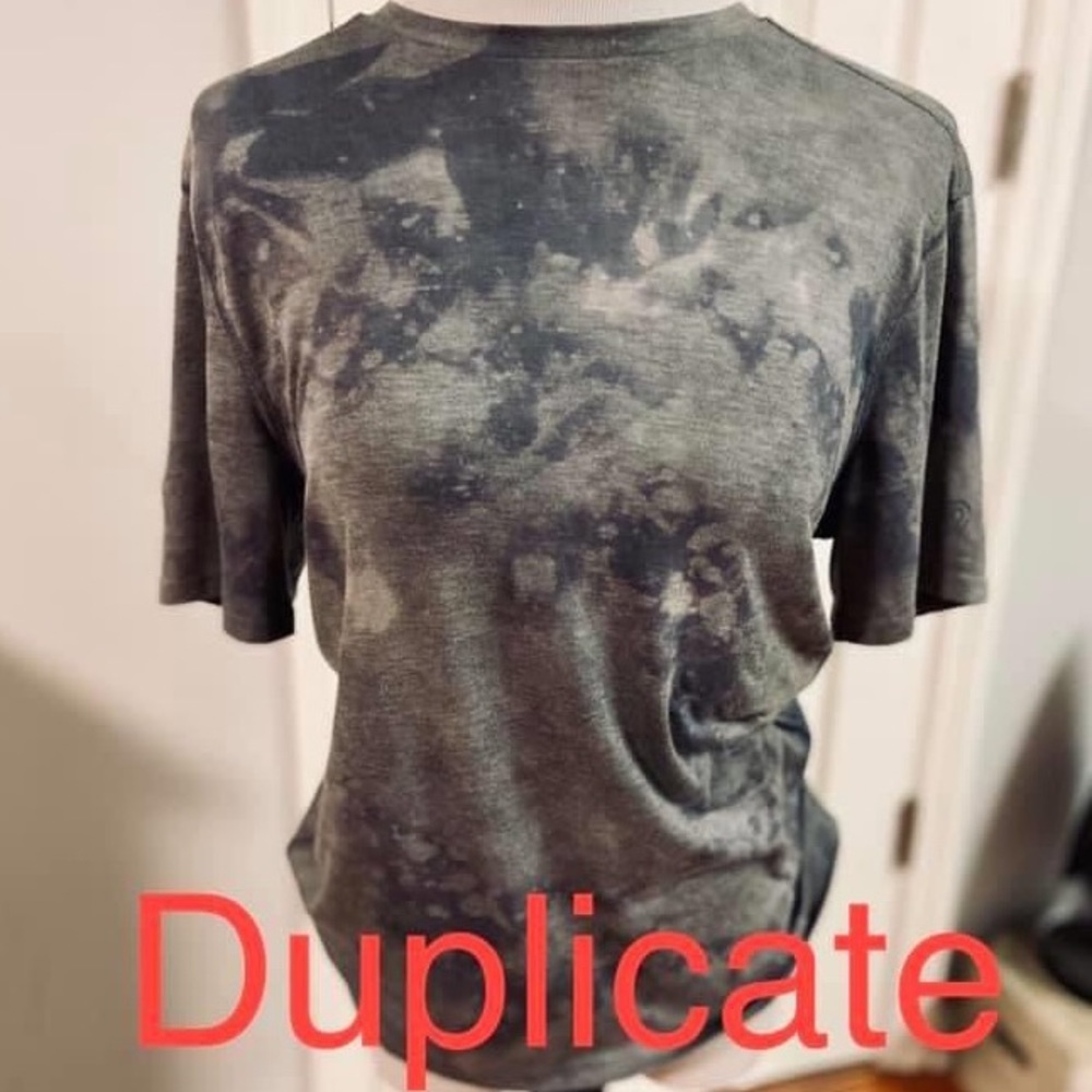 Gray Bleached T-shirt